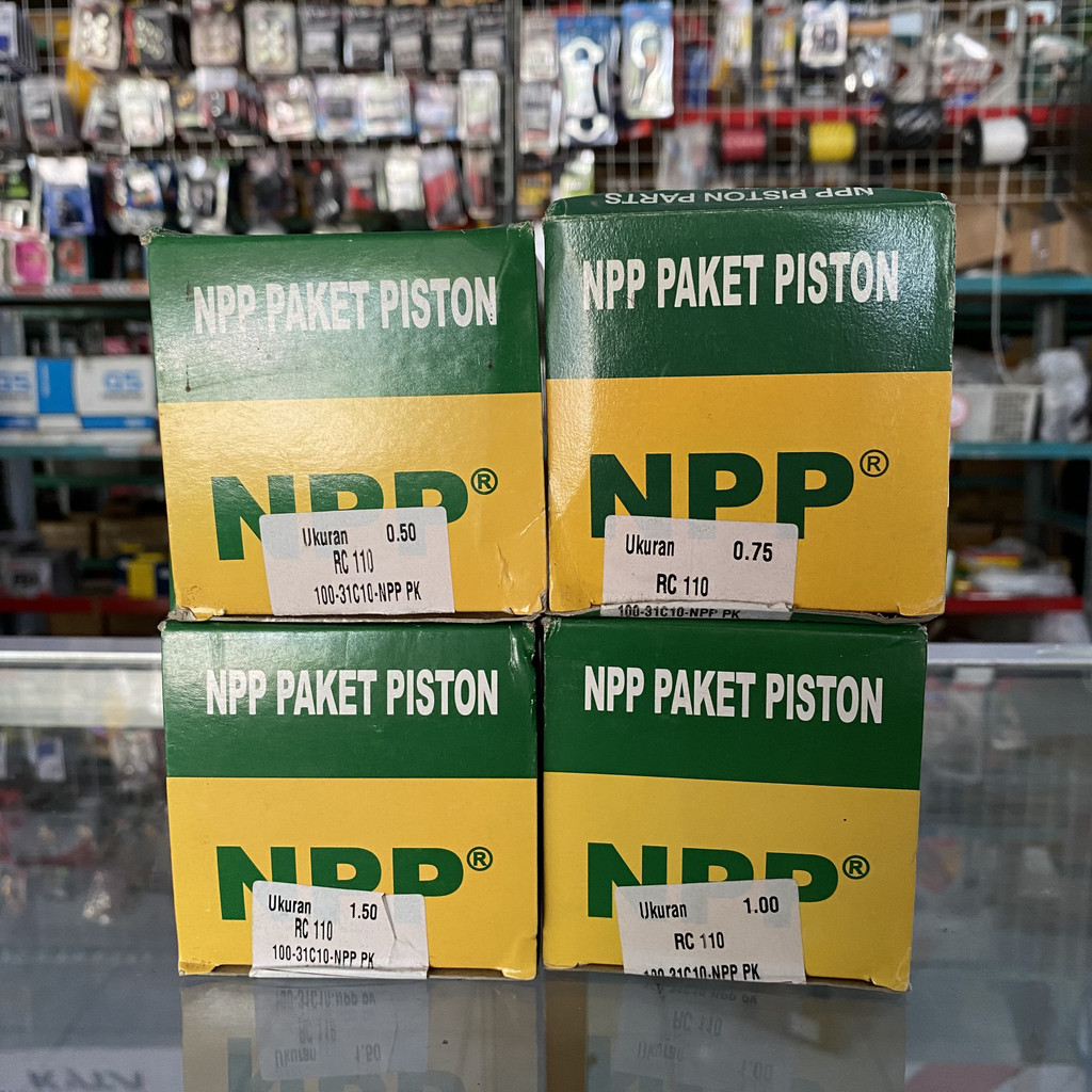 Piston Kit RC 110 Crystal Tornado GS Original (NPP)