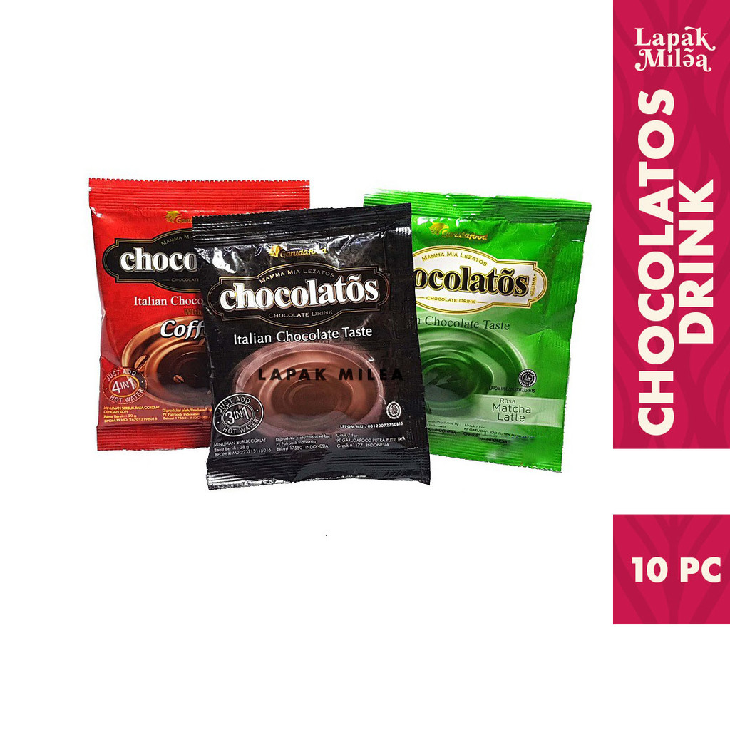 

Chocolatos Drink 24g 1 Renteng Isi 10 Sachet