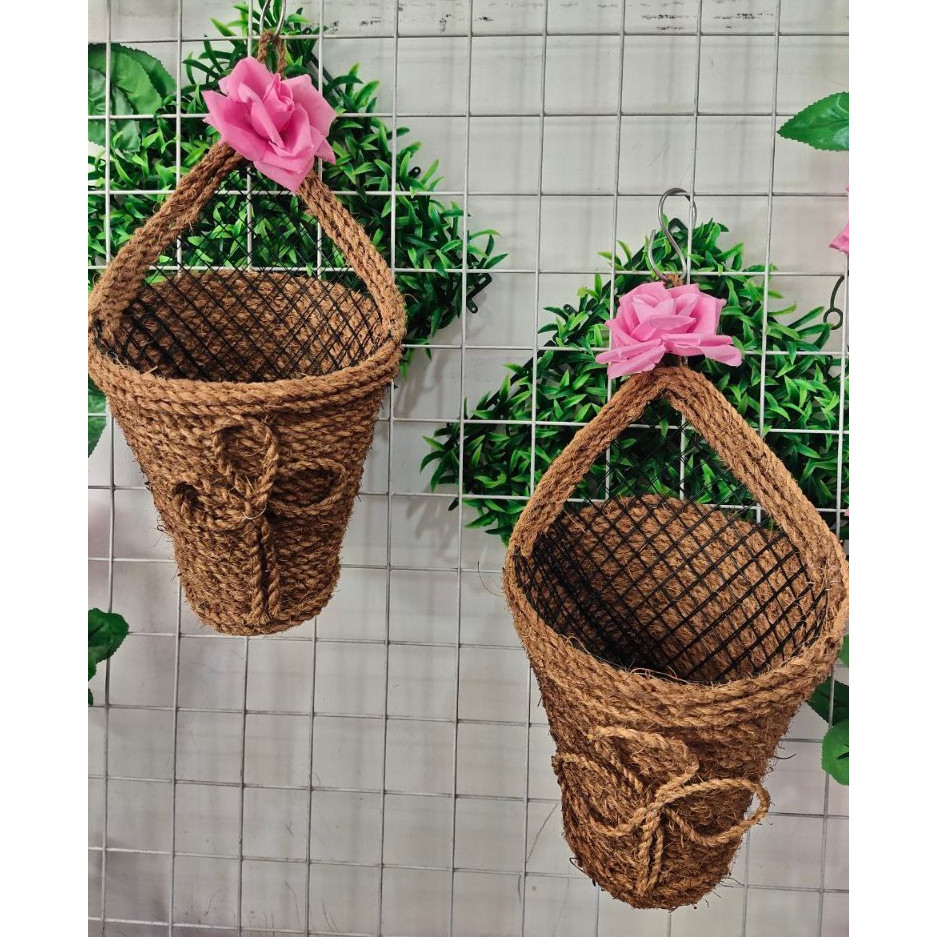 POT SERABUT SABUT KELAPA ANGGREK KERUCUT LILIT TAMBANG