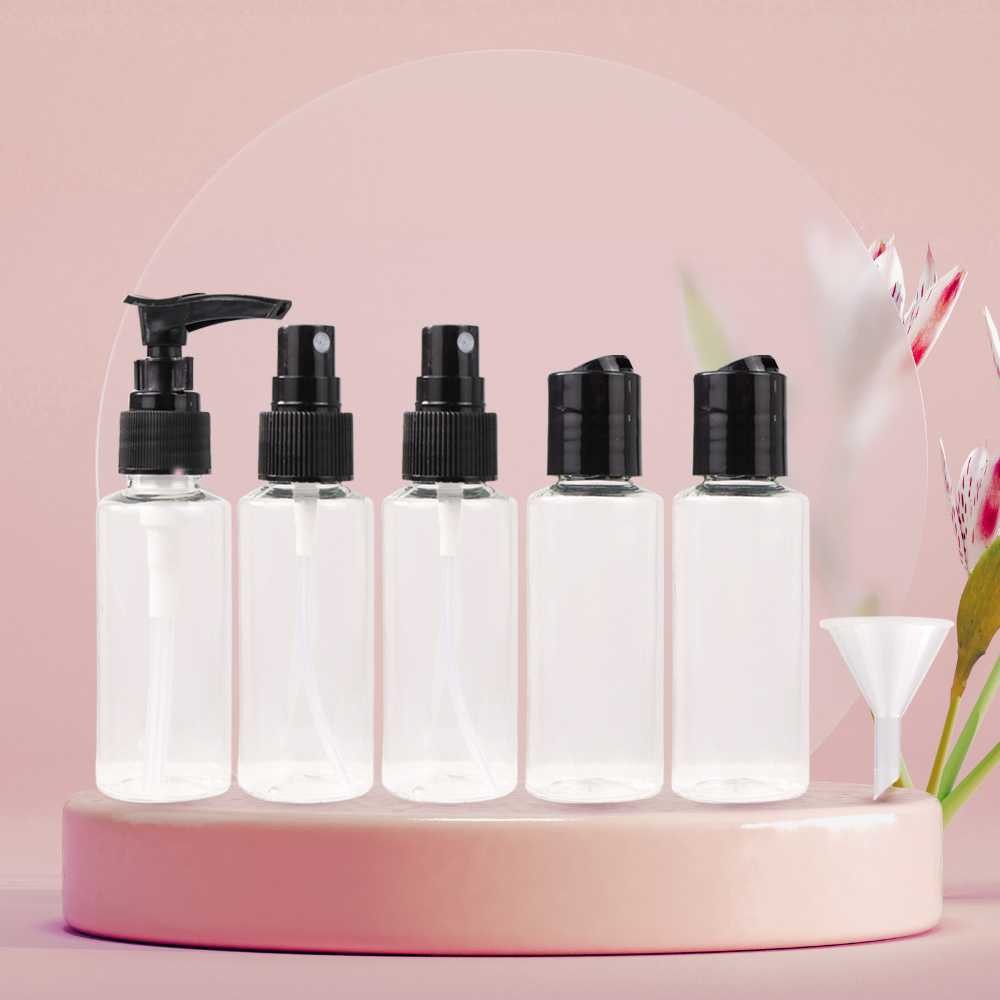 

BEIYIN Botol Travel Size Liquid Spray Bottle Pack Plastik 5 PCS - 1712
