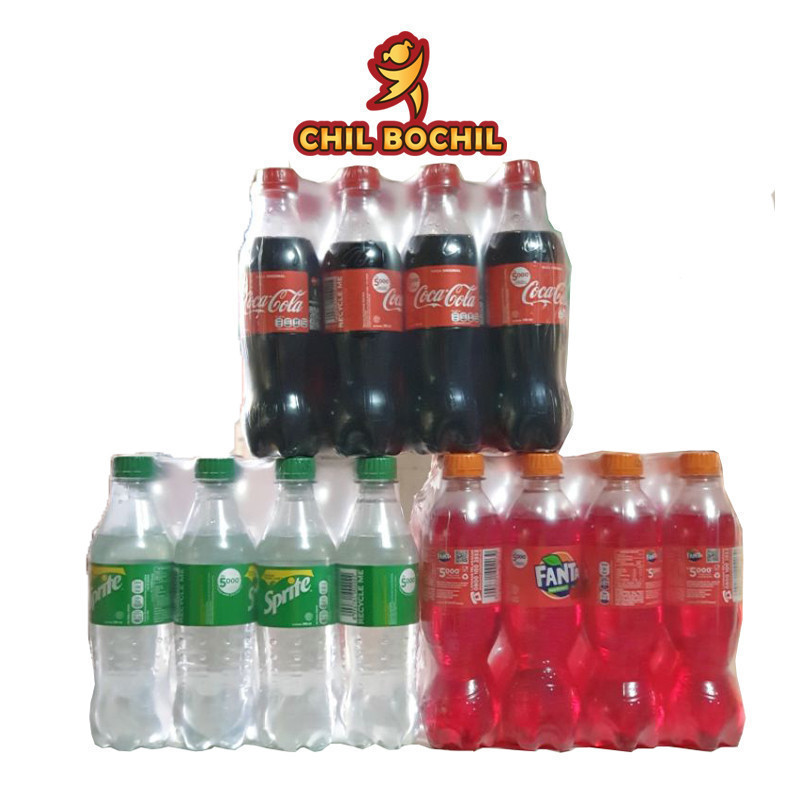 

[GRAB/GOJEK] FANTA / SPRITE / COCA COLA 350ML X 12 - 1 PAK - CHIL BOCHIL