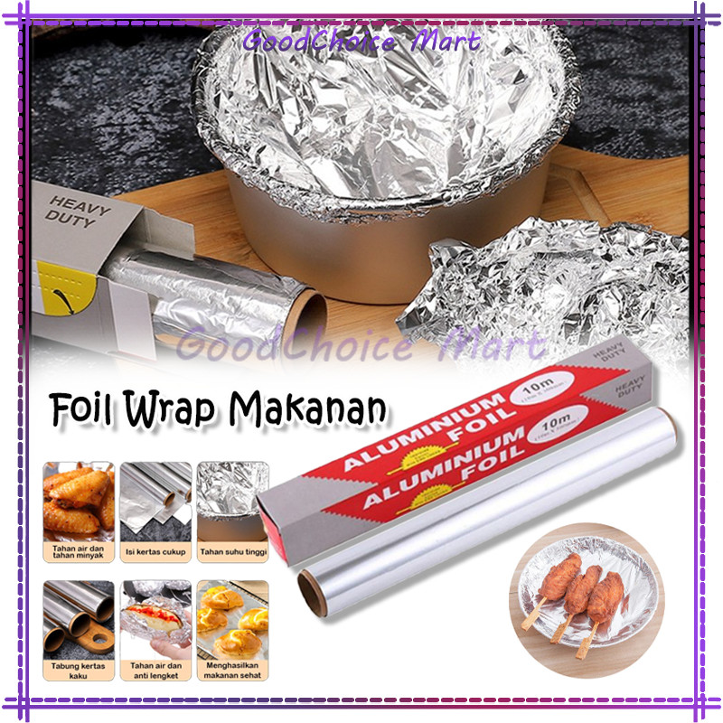 Aluminium Foil Roll/Kertas Aluminium Foil Roll Untuk Makanan