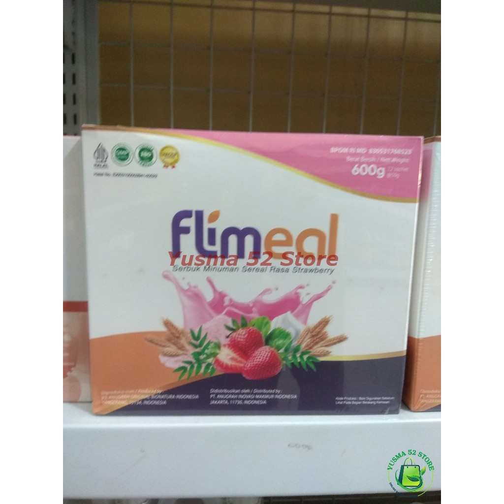 

Flimeal Rasa Baru by Flimty Meal Replacement 1 box | Pengganti Makan - Strawberry
