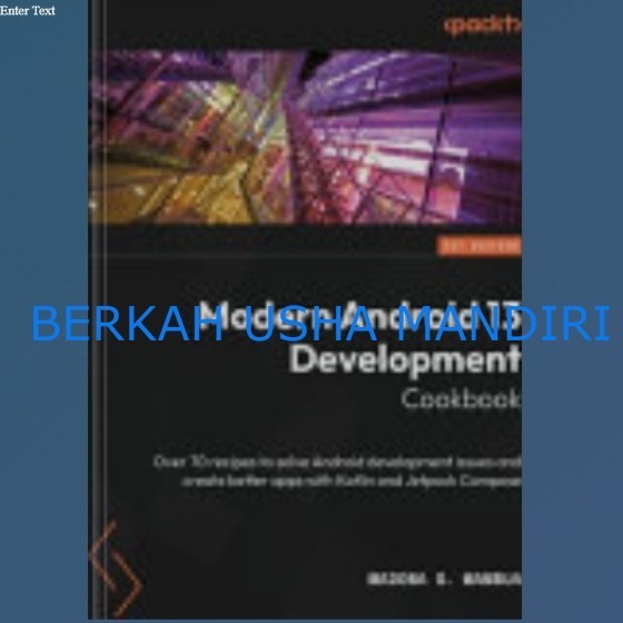 BUKU Modern Android 13 Development Cookbook