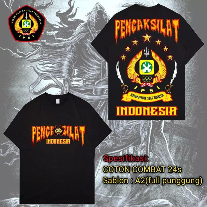 TOKO IPSI | Kaos Umum IPSI Indonesia 24s SABLON A2 v.1.3 BY IPSI_MERCHANDISE