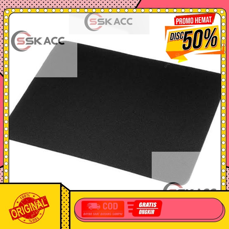 Mousepad Polos Hitam / Mousepad Polos Antislip / Mousepad Standar GROSIR-KOMPUTER