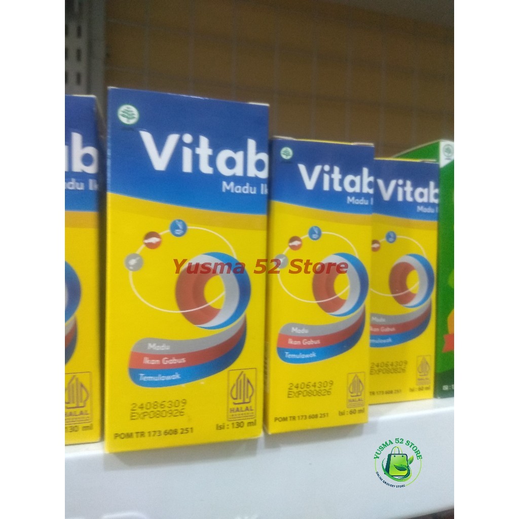 

Vitabumin 130ml Madu Ikan Gabus Suplemen Penambah Nafsu Makan Anak