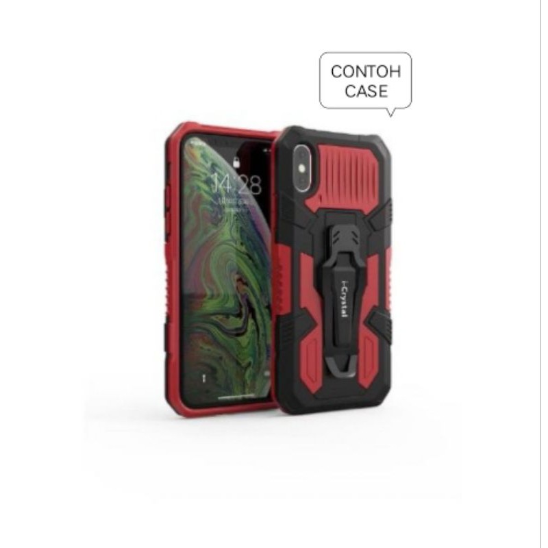 CASE VIVO Y91 CRISTAL ROBOT