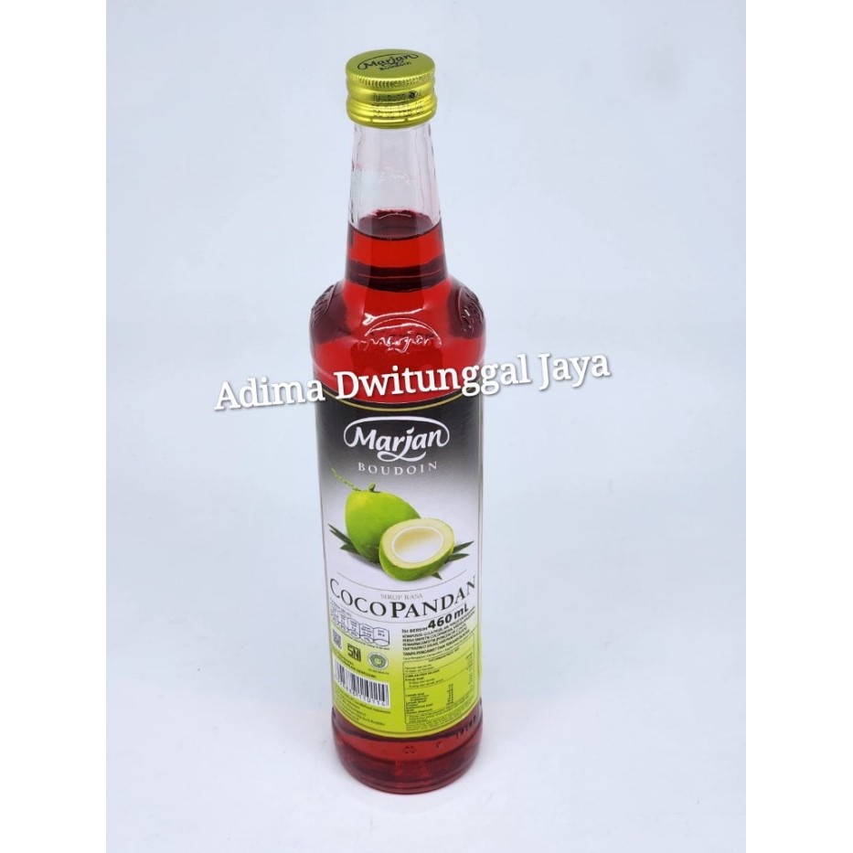 

Marjan Cocopandan Syrup / Sirup Cocopandan Marjan 460ml