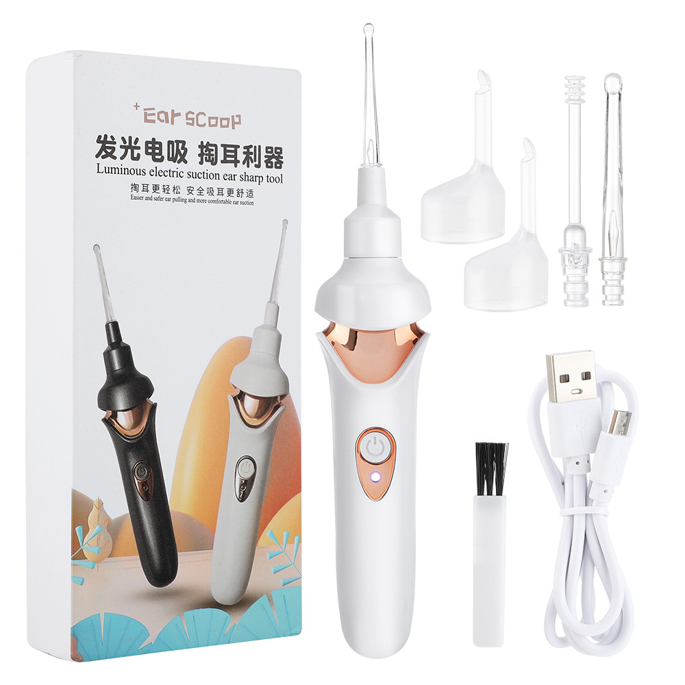 PREORDER Electric Luminous Ear Pick Rechargeable Visual Electric Ear Suction Device Ear Picking Ear 