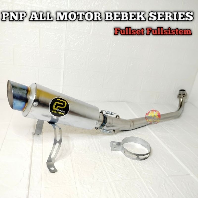 Knalpot Racing PEKAJAMAN Type Motor Supra Jupiter Revo Blade Karisma Vega Cripton C70 Win Grand lege