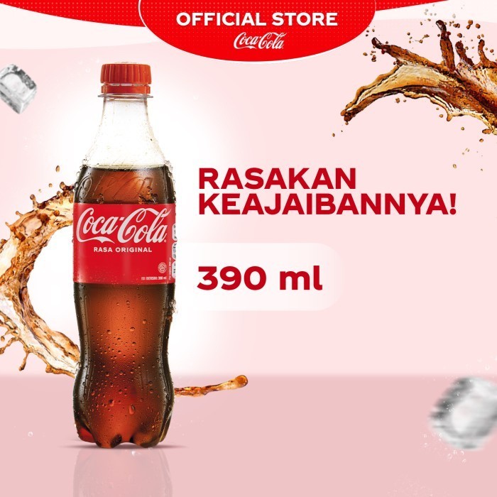 

NEW ITEM MINUMAN COCA COLA BTL 390ML