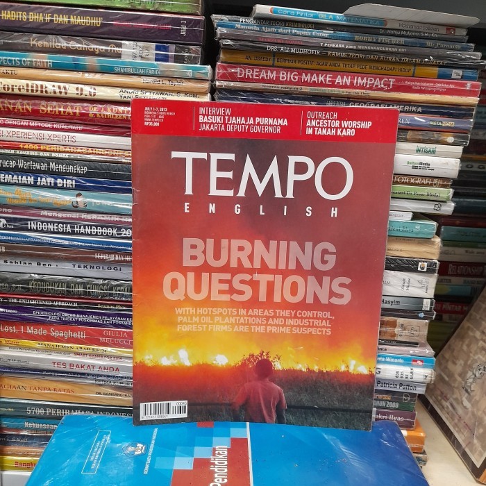 Ori Buku Majalah Tempo English Burning Questions 1 7 July 2013