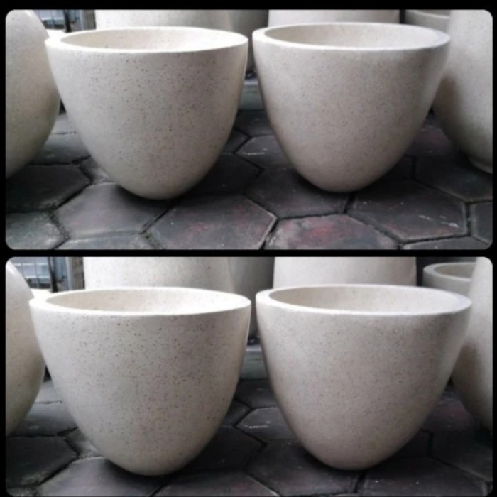 Pot teraso model oval diameter mini 30 cm