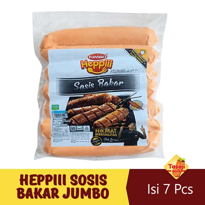 

Kimbo Heppiii Sosis Bakar Jumbo Original Isi 7 Pcs Grosir