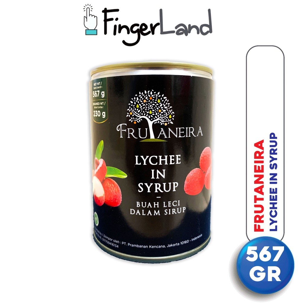 

FRUTANEIRA Lychee in Syrup 567 gram Leci Kaleng