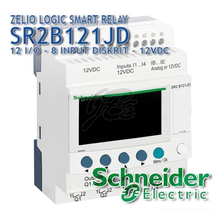 Smart Relay Schneider Zelio Logic SR2B121JD