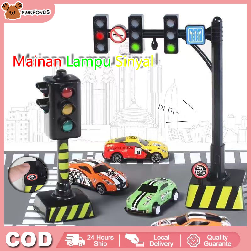 Lampu Sinyal Lalu Lintas Mainan / Lampu Sinyal Lalu Lintas / Lampu Sinyal Lalu Lintas Mainan - denga