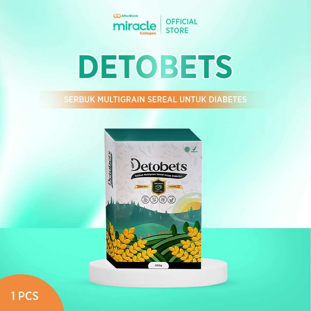 

Detobets Sereal Organik Rendah Kalori Super Low Fat