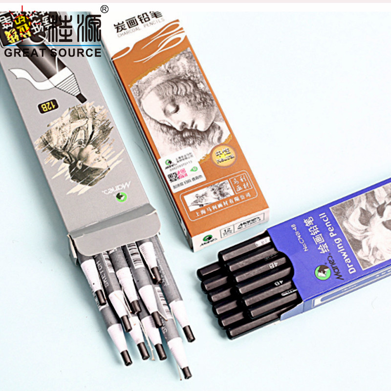 

Makeasy Art Pencil Charcoal Drawing Line Drawing Pencil Sketch Pencil (12pcs)