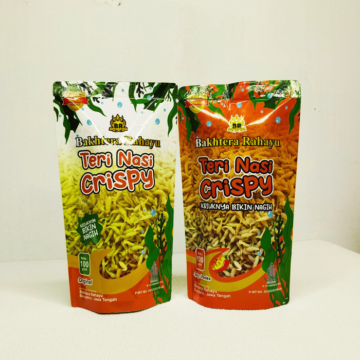 

Ikan Teri Nasi Crispy Kering Renyah Praktis Bakhtera Rahayu 100gr