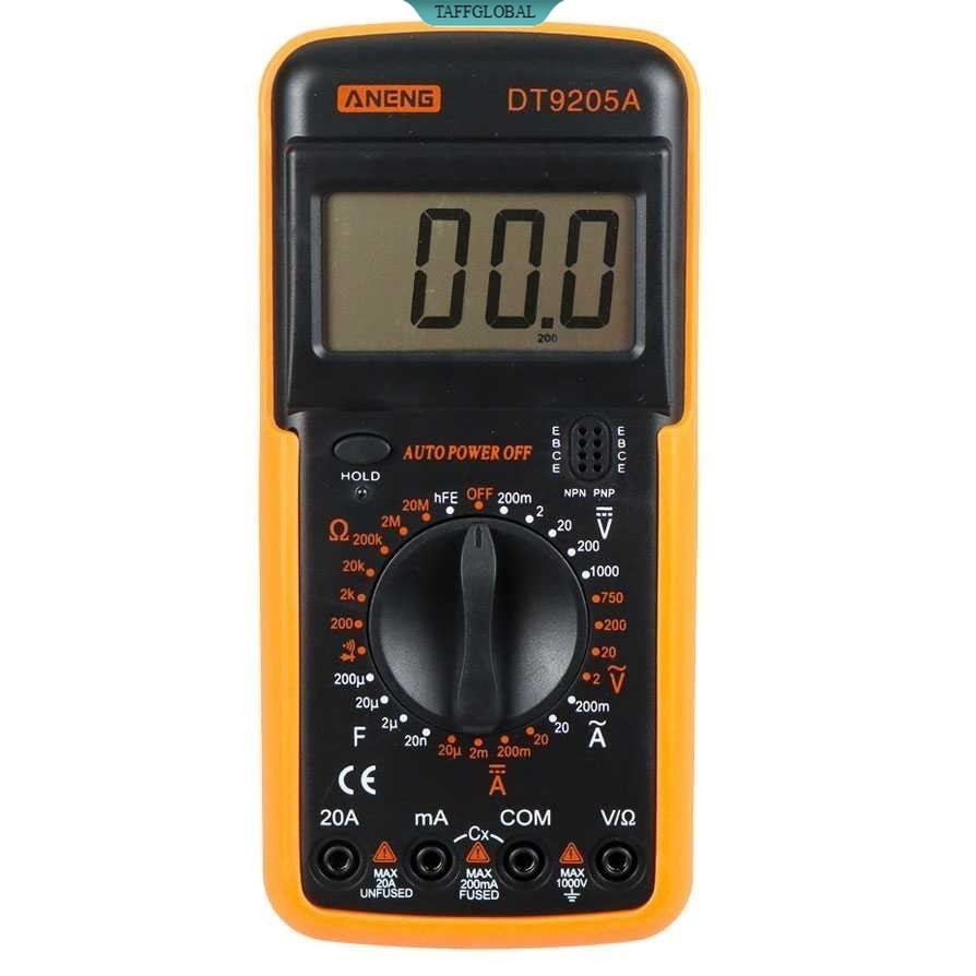 ANENG Digital Multimeter Voltage Tester - DT9205A