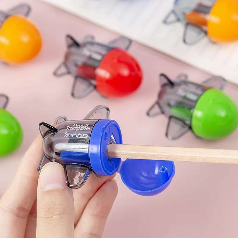 

1 Piece Cute Mini Plane Pencil Sharpener School Accessories Office Supplies Creative Stationery