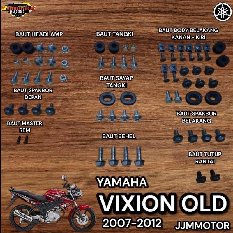 Baut body motor yamaha Vixion
