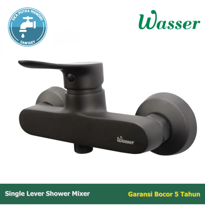 WASSER Kran Shower Mixer (Panas/Dingin) MSW-X010 Hitam | Keran Air Wasser MSW X010 BLACK
