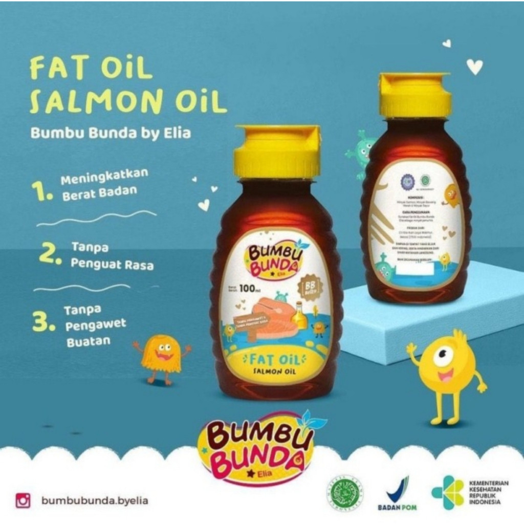 Bumbu bunda fat oil salmon oil