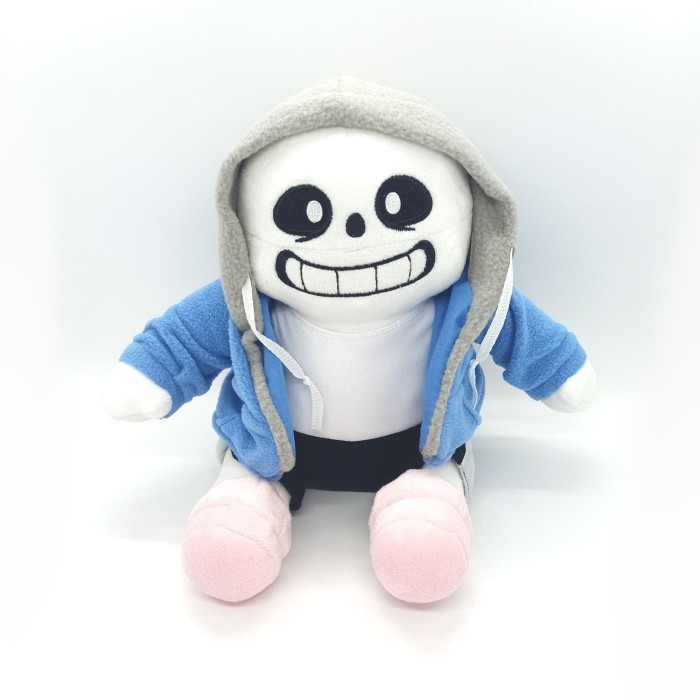 boneka 20 cm undertale sans