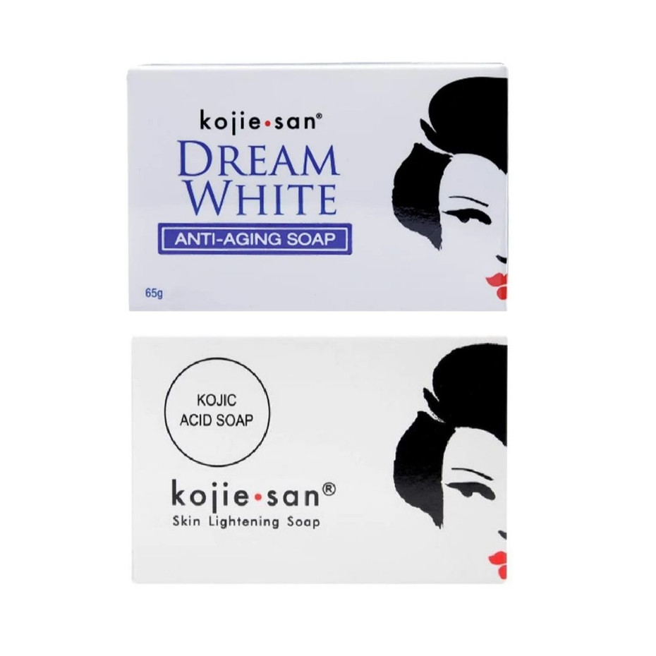 ️  ️ KOJIE SAN Skin Lightening Acid Soap | Kojie San Dream White 45GR /  65GR / 135GR