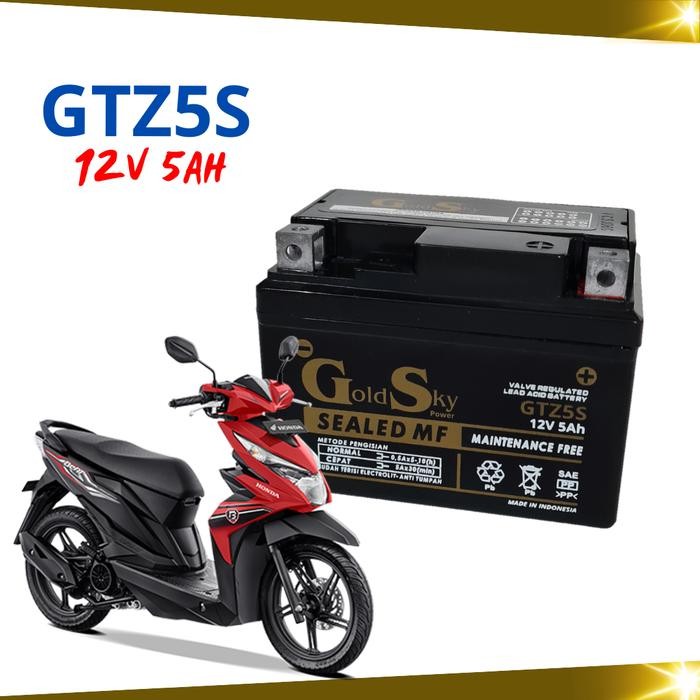 AKI KERING MOTOR BEAT SCOOPY GENIO SPACY GTZ5S GTZ4V YTZ4V GS MF