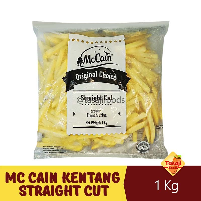 

Mc Cain Kentang Straight Cut 1 Kg Original Choice Tazaj Shop