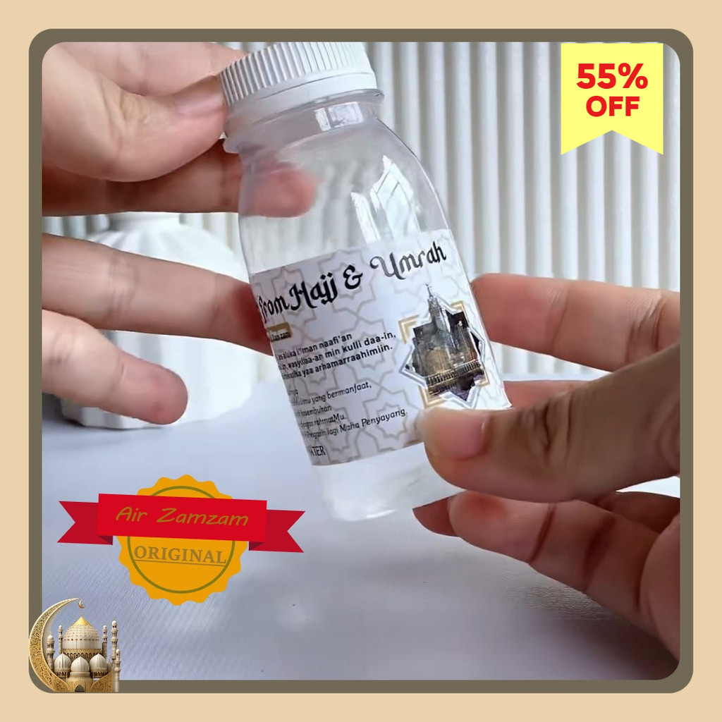 

Air Zam Zam Murni Original 100% Asli 60ml / Tanpa Bahan Campuran