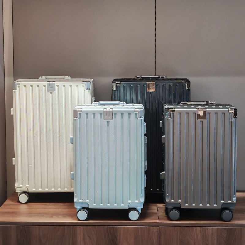 Koper 20 inch Bahan Alumunium Koper Kabin Pesawat Koper Imfort