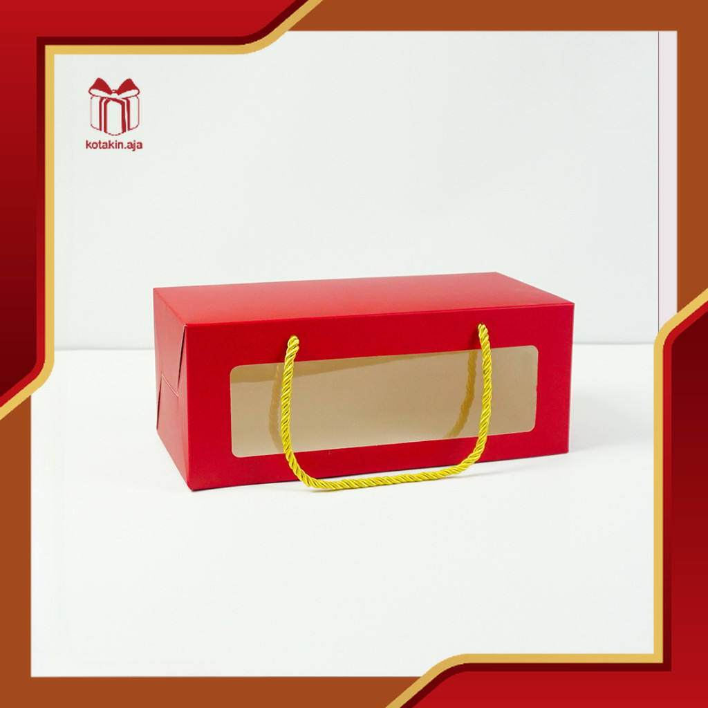 

Kotak Rollcake / Box Pudding / Kotak Kue / Box Cake / Box Spiku / Kotak Makanan | HO02