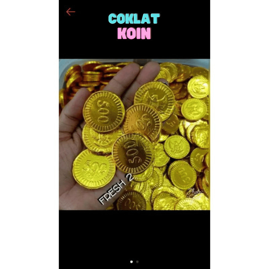 

COD coklat coin cokelat koincoklat kecil kecil kemasan coklat koint emas coklat koint emas
