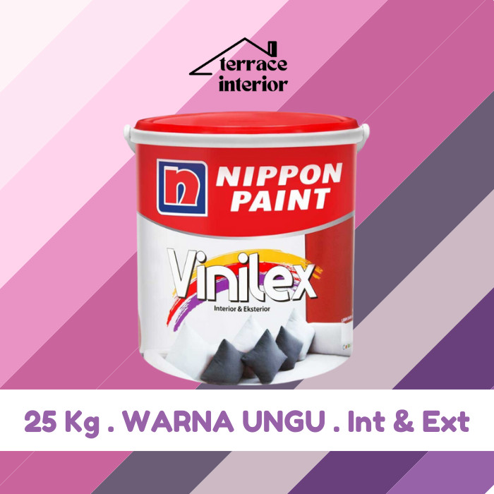 Cat Tembok Vinilex 5000 Interior & Exterior Ungu 25 Kg
