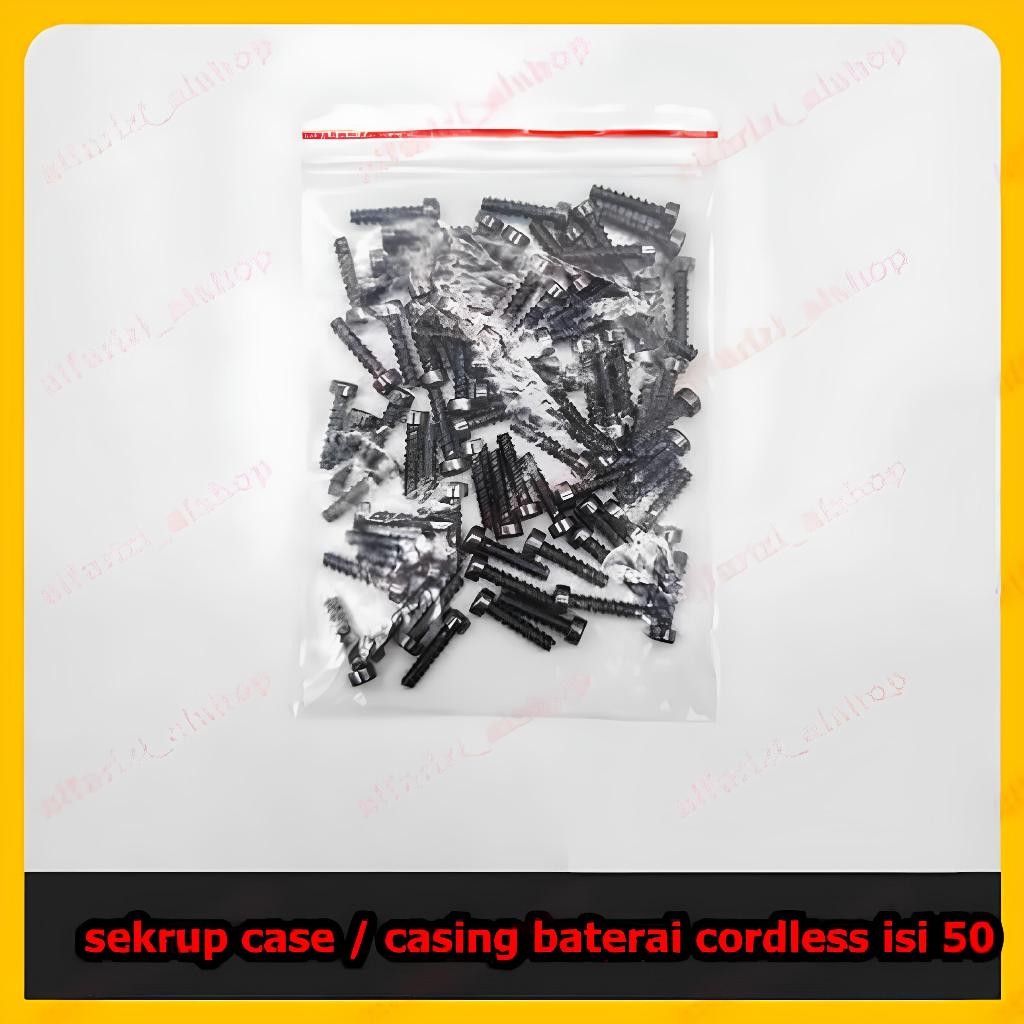 sekrup case / casing baterai cordless