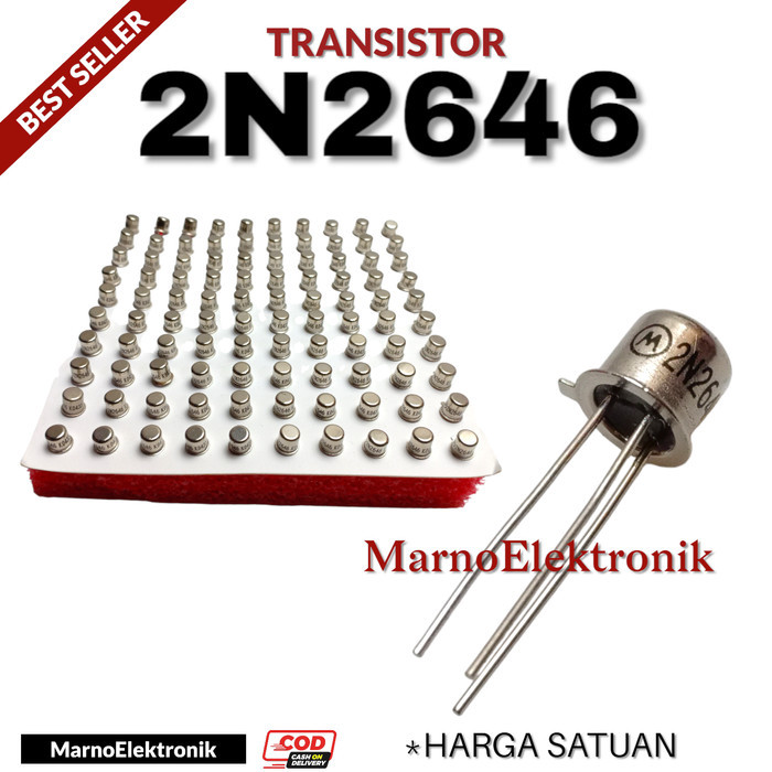 SGA05 TRANSISTOR TR 2N2646 2N 2646 2N-2646 ASLI ORIGINAL ORI