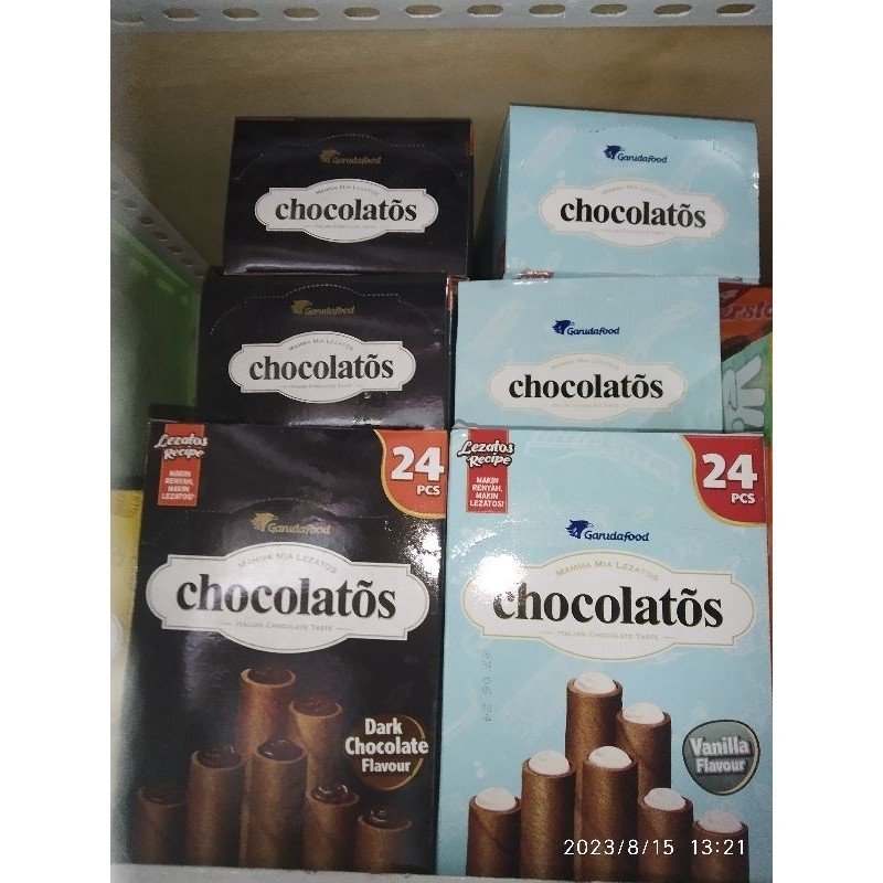 

Chocolatos garuda food isi 24 Pcs 1000an - BON