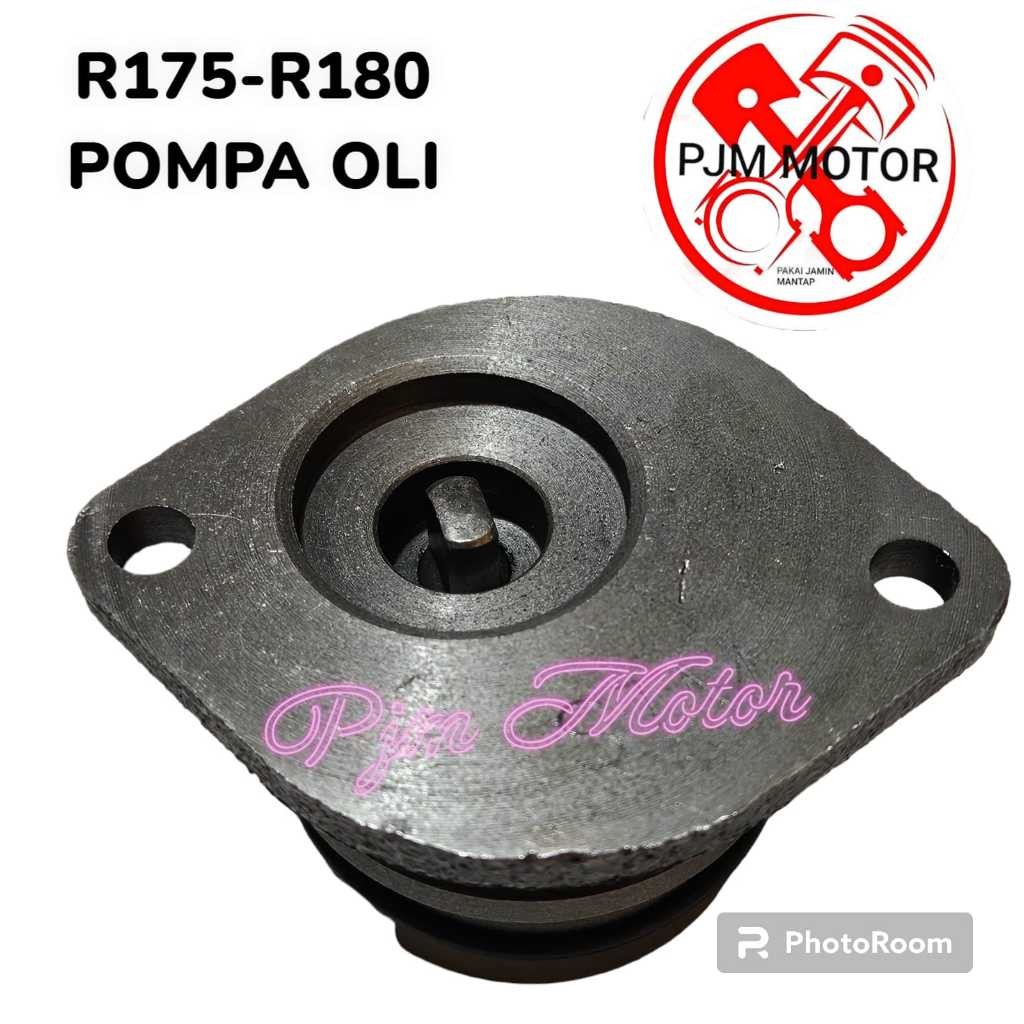 

R175 Lub oil pump assy pompa oli mesin diesel pengerak 7pk r180 8pk dong feng daito fengtian tianli dll amplas