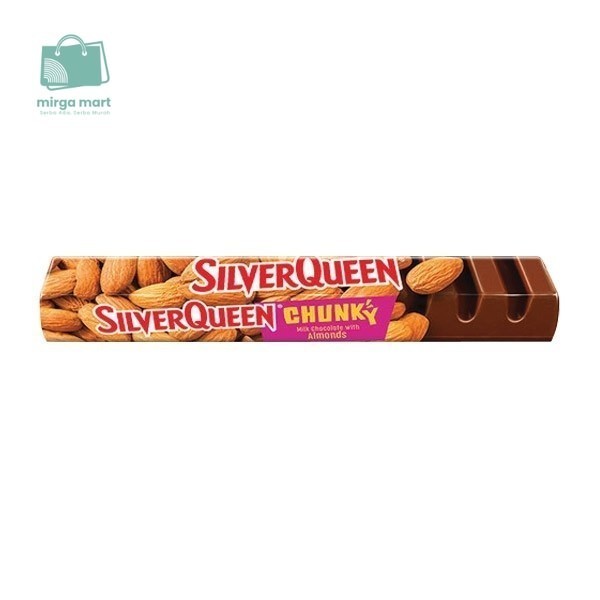 

SILVER QUEEN CHUNKY ALMOND BAR 85 GR mirga mart