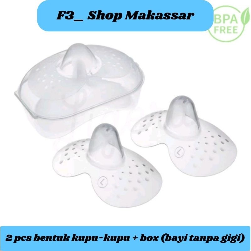 (5.5 SALE) PELINDUNG PUTING | Mengatasi PutingRata | Pencegah Puting Lecet | Membantu bingung puting