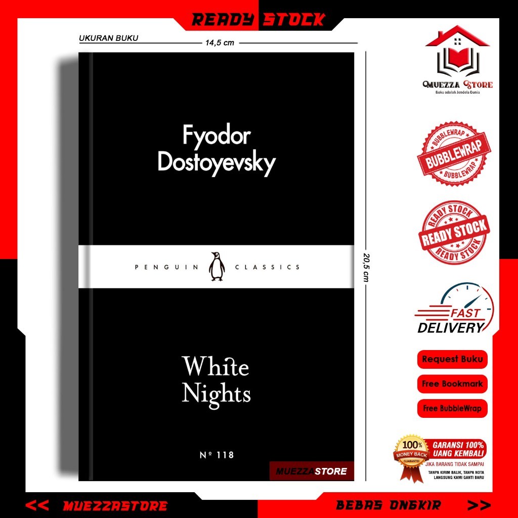 White Nights by Fyodor Dostoyevsky (English/Indonesia)