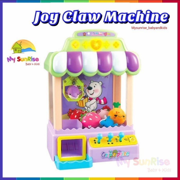 PRIZE MACHINE JOY CLAW TOY DOLL GRABBER MAINAN CAPIT HADIAH