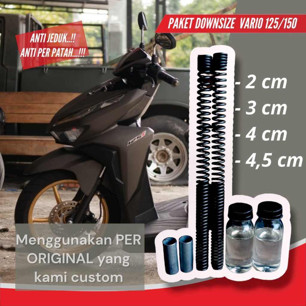 nanisumar8.allshopPAKET DOWNSIZE LOWERINGKIT VARIO 125 150 LED & NEW