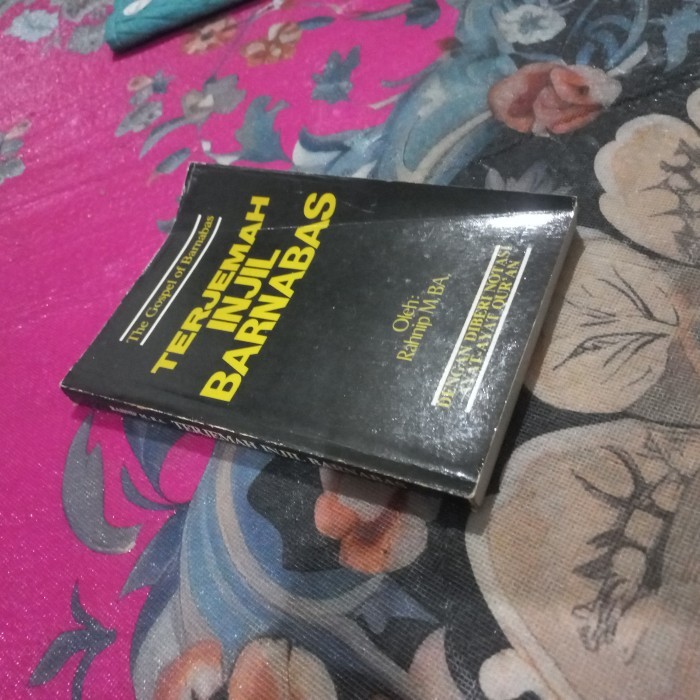 Buku Terjemah Injil Barnabas the gospel of barnabas