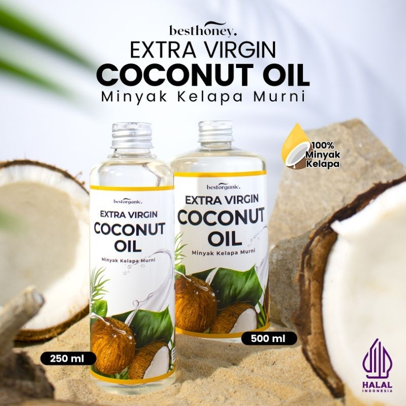 

Extra Virgin Coconut Oil 100% Asli Murni Organic Premium Quality VCO - Minyak Kelapa 100ml 250ml 500ml